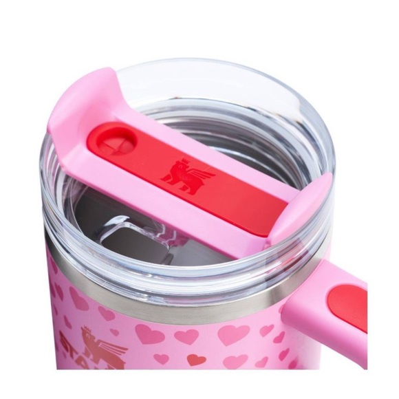 New Stanley Sweet Hearts X Target Exclusive Pink Valentine 20 oz Tumbler 2024 - Picture 4 of 6